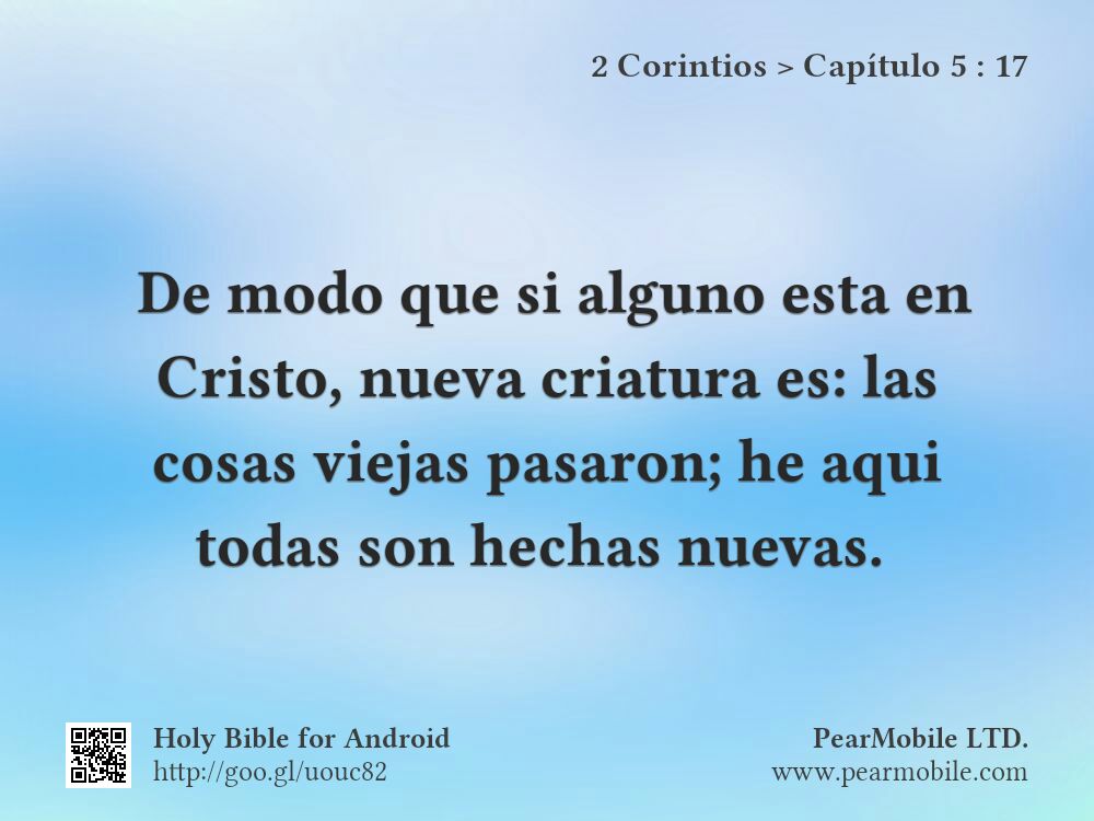 2 Corintios, Capítulo 5:17